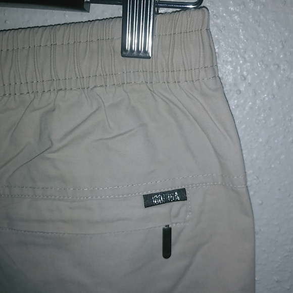 Jiahao Fu Shi M Mens Lightweight Cargo Cotton Khaki Pants - Picture 6 of 9